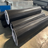 Mesin Pembuat Membran Tahan Air HDPE Anti UV, Extruder Sekrup Tunggal untuk Lini Ekstrusi Geomembran HDPE Turnkey