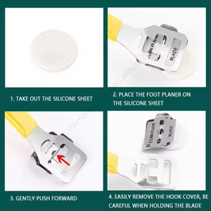 ชุดเครื่องมือขัดเล็บตะไบเท้าตะไบขัดเล็บสำหรับดูแลความงาม - Product Image 2