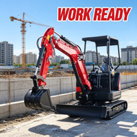 Mini-excavatrice entièrement électrique et télécommandée, alimentée par batterie lithium-ion, fabricant de mini-excavatrices, mini-excavatrice de 2,6 tonnes