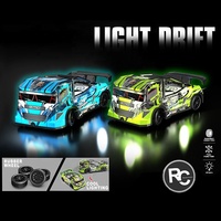 AiJH 1:24 Voiture Rc tout-terrain 4CH Jouet avec voiture de course légère Camion télécommandé de haute qualité Cadeaux pour enfants