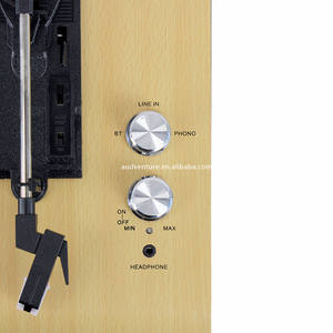 Fabricante tocadiscos inalámbrico Blue tooth LP reproductor de <span class=keywords><strong>discos</strong></span> de <span class=keywords><strong>vinilo</strong></span> con altavoces estéreo incorporados fonógrafo para <span class=keywords><strong>discos</strong></span> - Product Image 3