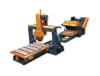Machine de traitement de pavés automatique contrôlée par PLC, coupe rapide et précise, chanfreinage, ébavurage, équipement certifié CE ISO