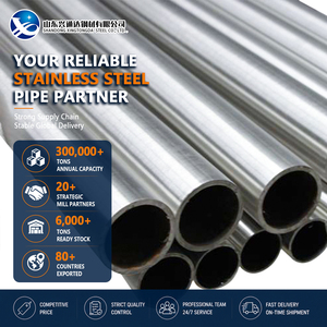 Factory Price 321 No.4 Finish 26.7mm Sch40 Seamless ASTM A269 Stainless Steel Pipe for Irrigation System - Product Image 1