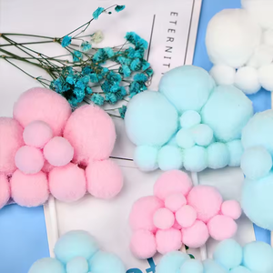 Commercio all'ingrosso felice san valentino festa della mamma cloud decorazioni strumenti di natale acrilico buon compleanno torta toppers torta - Product Image 3