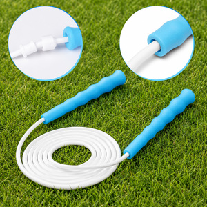 Corde à sauter réglable pour entraînement à domicile, corde à sauter professionnelle pour débutants avec poignée ergonomique brevetée en forme de gourde - Product Image 3