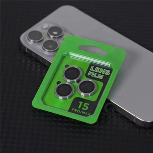 Protecteur d'objectif de caméra facile à installer pour <span class=keywords><strong>iphone</strong></span> 17 16 Pro 15 Pro Max avec boîte d'emballage pour <span class=keywords><strong>iphone</strong></span> Lens Glass Camera Protect - Product Image 2