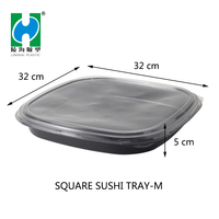 Meal Prep Bakjes met Deksels 32oz Plastic Voedselbewaarbox Zonder Vakken Fruit Lunchboxen PS Wegwerpcontainer