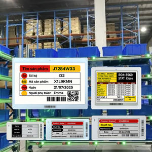 Etiqueta de Precio Digital ESL con Pantalla de Tinta Electrónica Personalizada en China para Sistema de Estanterías Industriales para Canadá - Product Image 1