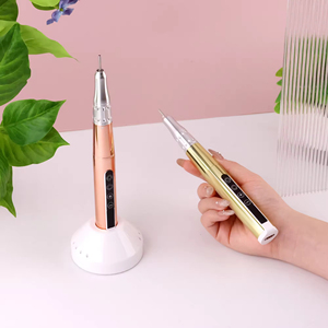 Portable Electric Nail <b>Drill</b> Machine with Nail <b>Drill</b> <b>Bit</b> Set Professional Manicure Polisher Tool - Product Image 2