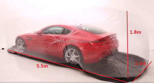 Bon marché, gonfleur transparent, couverture de capsule de véhicule, <span class=keywords><strong>bulle</strong></span> de stockage de voiture gonflable en PVC pour la location, bâche de voiture gonflable à <span class=keywords><strong>bulle</strong></span> d'air - Product Image 2