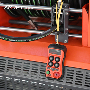 أنبوب تصريف Amjet للفتح بضغط عالٍ 180 بار 65 لتر في الدقيقة مع خزان مياه لتر - Product Image 3