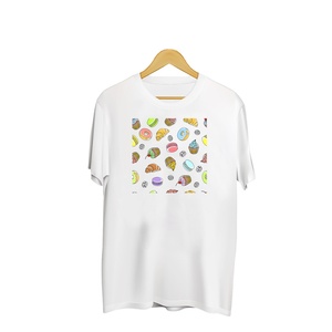 Camiseta lisa de algodón para hombre, camisa blanca con sublimación de tinte, venta al por mayor, hecha en Turquía - Product Image 1