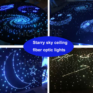 Lumières d'ambiance décoratives pour plafond ciel étoilé, KTV, <span class=keywords><strong>cinéma</strong></span>, home <span class=keywords><strong>cinéma</strong></span>, effet de projecteur de ciel nocturne, étoiles, LED, fibre optique en plastique - Product Image 2