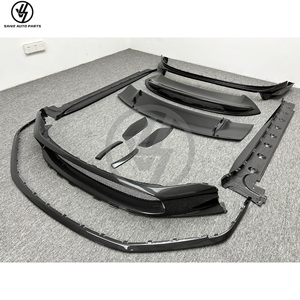 Kit de Conversión de Carrocería Estilo OEM, Fibra de Carbono Semiseca, Acabado Brillante, Tejido Twill, para Carrera 911 GT3 2022-2024, Parachoques Preciso 1:1 - Product Image 4