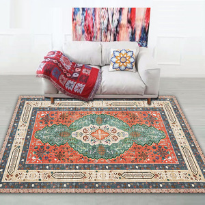Tapis pliable <span class=keywords><strong>de</strong></span> haute qualité, décoration <span class=keywords><strong>de</strong></span> maison, Vintage, lavable, teinture, duveteux, <span class=keywords><strong>fausse</strong></span> <span class=keywords><strong>fourrure</strong></span>, tapis persan - Product Image 1