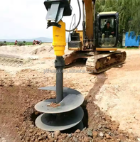 Foreuses hydrauliques Digger Earth Auger Drill Stump Planer à vendre