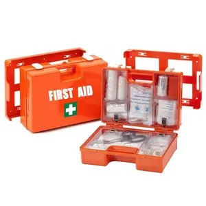 CE ISO ABS 벽걸이 형 응급 처치 상자 응급 의료 용품 키트 din13157 응급 처치 키트 상자
