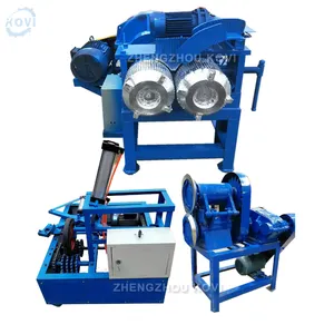 best selling tyres tire recycling shredder machine tire bead steel wire separator remover crumb rubber grinder machinery
