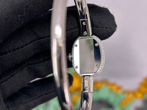 Relojes de cuarzo de lujo para mujer de marcas de diseño, relojes de mujer hechos a medida, relojes con diamantes y zafiro. - Product Image 4