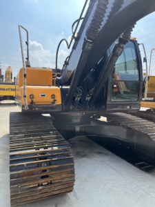 Excavadora de cadenas Hanix 225-9S amarilla, equipo de construcción hidráulico - Product Image 5