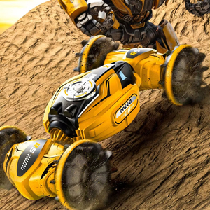 JJRC Stunt Twist xe lội nước chuyển đổi điều khiển từ xa đồ chơi trẻ em 2.4G tăng tốc off-road xem xe điều khiển từ xa - Product Image 5