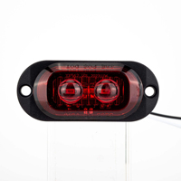 Feu de position latéral à LED Emark DOT 4, feu de gabarit pour remorque, étanche, clignotant, feu arrière pour camion, poids lourd, camping-car