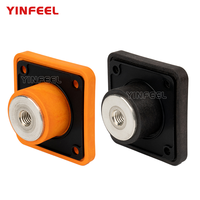 Accessoires de batterie 600A connecteur de fil M10 borniers électriques tout en laiton connecteur de batterie étanche chargeur EV DC