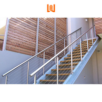 Vente directe d'usine, garde-corps en métal d'extérieur, garde-corps en acier inoxydable, garde-corps en aluminium, balcon sur mesure, escalier, design moderne