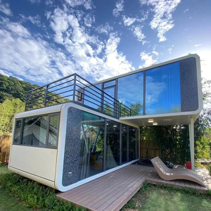 Casas móviles de lujo con techo de 20 pies que se pueden usar como balcones, y cabinas Apple que se pueden usar como hoteles, cafeterí<span class=keywords><strong>as</strong></span> - Product Image 3