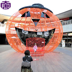 Arco de Bolas Personalizable con Luces LED Decorativas para Exteriores con Motivos Navideños para Navidad, Halloween y Celebraciones de Boda - Product Image 5