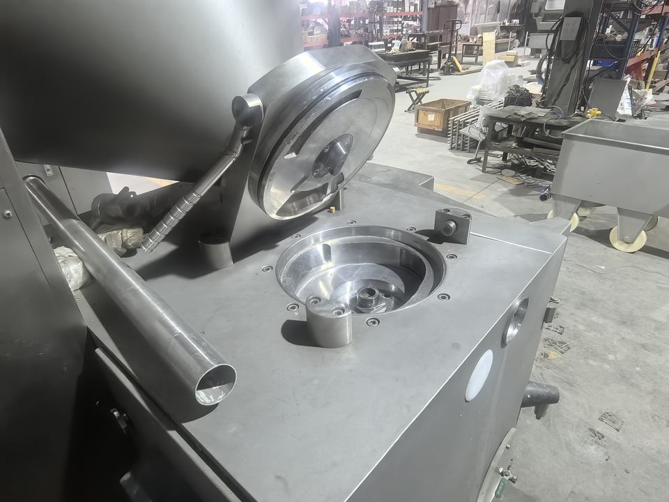 9000kg/h High Capacity Vacuum Sausage Filling Machine Vane Type ...