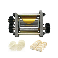 Moule d'emballage de boulette populaire petite machine de laminage de pâte feuille de rouleau de ressort faisant la machine