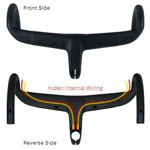 <span class=keywords><strong>Guidon</strong></span> de vélo de <span class=keywords><strong>route</strong></span> SOARROCS OEM avec potence de 28,6 mm, <span class=keywords><strong>guidon</strong></span> de vélo en <span class=keywords><strong>carbone</strong></span> courbé de 380/400/420 mm, câblage interne complet, pièce de vélo de <span class=keywords><strong>route</strong></span> - Product Image 4