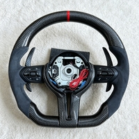 Volant sport en fibre de carbone pour BMW F10 F12 F20 F21 F22 F25 F26 F30 F31 F32 F33 F34 F36 F80 M3 F80 M4 F82 M5 F90 E71 E90