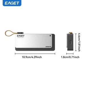 Boîtier <span class=keywords><strong>externe</strong></span> EAGET TSE4500 40 Gbps pour SSD M.2 NVMe 2280 PCIe, compatible USB4.0 et <span class=keywords><strong>Thunderbolt</strong></span> 3/4 - Product Image 4