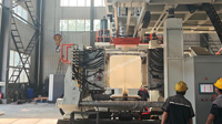 Solución de Producción Según las Condiciones de Trabajo: Máquina de Moldeo por Extrusión y Soplado para Línea de Producción de Contenedores IBC de Plástico HDPE