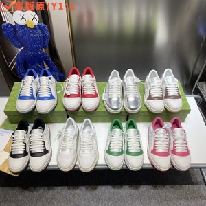 Zapatillas Blancas de Lujo para Pareja, Diseño de Marca Novedoso, Moda Versátil, Estilo 'Dirty', Colección Primavera 2026, para Hombre - Product Image 2