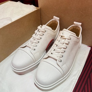 Luxury Designer Genuine Leather Platform Sneakers Business Casual <b>Shoes</b> for Men Women - Product Image 2