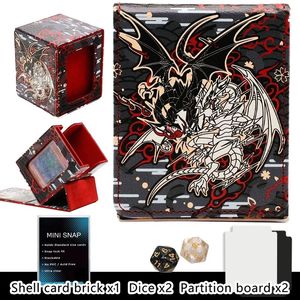 Boîte de rangement pour cartes à collectionner en cuir de qualité supérieure, pour 100+ cartes Magic TCG, boîte de présentation Commander, vente en gros - Product Image 4