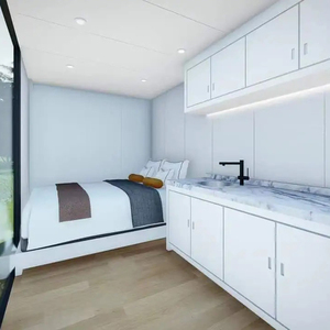 Villa Préfabriquée Moderne, Mini-Villa Portable, Bureau Mobile, Location de Vacances, Cabane Conteneur de Luxe, Maison en Acier Sandwich - Product Image 3