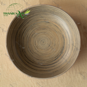 Tazón de sopa de bambú clásico personalizado OEM hecho a mano desechable para servir en fiestas en la cocina ecológico - Product Image 5