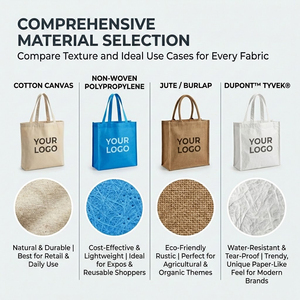 Borsa Tote in Tela Resistente Personalizzabile con Logo, Borsa Ecologica per lo Shopping per il Mercato Europeo, Pochette di Lusso per il Retail - Product Image 5
