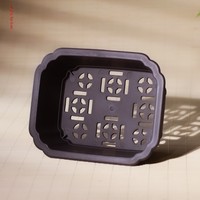 Maceta de resina estilo chino para suculentas, maceta transpirable de nuevo estilo para bonsáis, maceta engrosada para control de raíces, maceta para techo/balcón