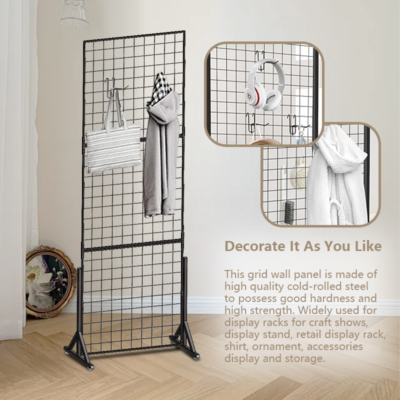 Single Side Gridwall Floor Knock Down