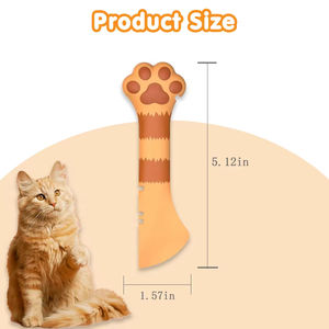 Penjualan laris tutup silikon berbentuk kaki hewan peliharaan portabel praktis perlengkapan kaleng untuk anjing penggunaan otomatis dalam ruangan - Product Image 2