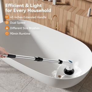 <span class=keywords><strong>Brosse</strong></span> Électrique <span class=keywords><strong>Rotative</strong></span> Nettoyante pour Salle de Bain et Cuisine ODM OEM, Nettoyage des Joints, 3000mAh - Product Image 2