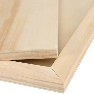 Paquete de 10 paneles de lona de madera de 9x12 pulgadas, tableros de Panel de pintura acunados, tablero de lona de madera, tableros de lona de madera sin terminar - Product Image 3