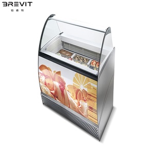 Vitrine Réfrigérée à Gâteaux 2 Niveaux Arc, Refroidie par Air, Porte Vitrée, Éclairage LED, Anti-Buée, Idéale pour Climat Froid - Product Image 3