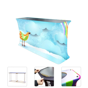 Printing Cover Aluminum Frame <strong>Tension</strong> Fabric Promotional Used Display Counter <strong>Table</strong> - Product Image 5