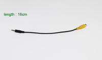 Câble vidéo AVIN 3,5 mm, prise jack mâle vers adaptateur RCA AV femelle, câble pour caméra de voiture, moniteur, DVD, GPS, convertisseur, cordon 3,5 mm